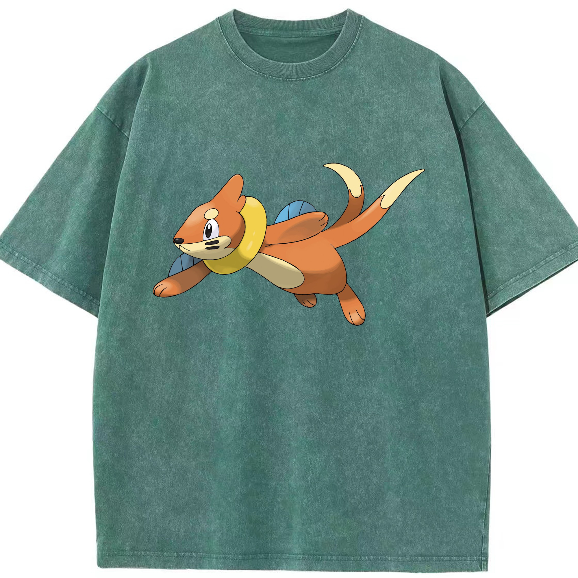 （画像用） ポケットモンスター Pokémon 綿100% ヴィンテージ風 半袖Tシャツ（フロントプリント）